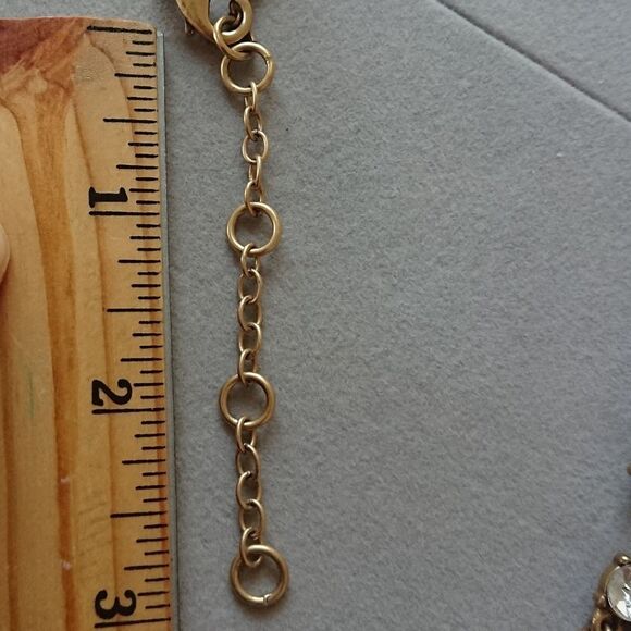 J. Crew Rhinestone Pendant Necklace - Picture 5 of 6